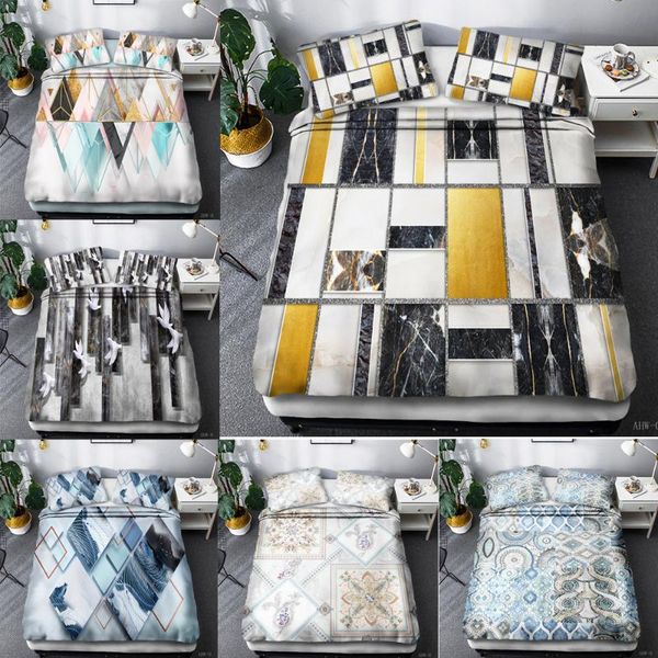bedding sets geometric stitching fashion 3d print comforter set twin single size duvet cover pillowcase home textile luxury
bedding sets geometric stitching fashion 3d print comforter set twin single size duvet cover pillowcase home textile luxury