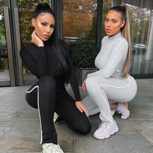 women's jumpsuits & rompers oluolin women jumpsuit long sleeve bodycon solid winter sport fitness romper o-neck playsuits outdoor wear, Black;white
women's jumpsuits & rompers oluolin women jumpsuit long sleeve bodycon solid winter sport fitness romper o-neck playsuits outdoor wear, Black;white