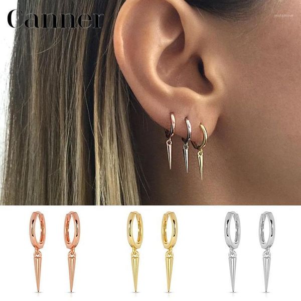 hoop & huggie punk spike 925 sterling silver circle earrings for women geometric rivet gold/silver/rose gold color small jewelry1, Golden;silver
hoop & huggie punk spike 925 sterling silver circle earrings for women geometric rivet gold/silver/rose gold color small jewelry1, Golden;silver