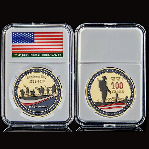 usa challenge gold plated coin craft 100th anniverdary great seal collectible badge w/pccb box
usa challenge gold plated coin craft 100th anniverdary great seal collectible badge w/pccb box