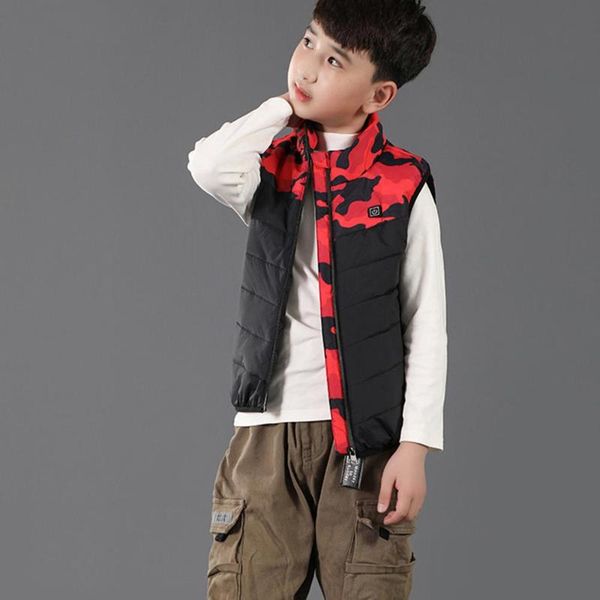 outdoor t-shirts children 3 areas heated vest usb charging heating jacket smart cotton for kids running, Gray;blue
outdoor t-shirts children 3 areas heated vest usb charging heating jacket smart cotton for kids running, Gray;blue