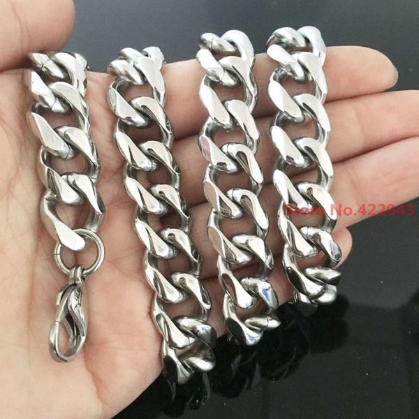 chains 12mm charming men's women's 316l stainless steel chain link curb cuban necklace jewelry gift, Silver
chains 12mm charming men's women's 316l stainless steel chain link curb cuban necklace jewelry gift, Silver