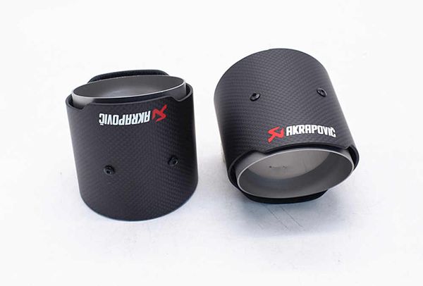 real carbon fiber matte black exhaust pipes for b m w m2 m3 m4 m performance stainless steel muffler tip length 115 mm
real carbon fiber matte black exhaust pipes for b m w m2 m3 m4 m performance stainless steel muffler tip length 115 mm