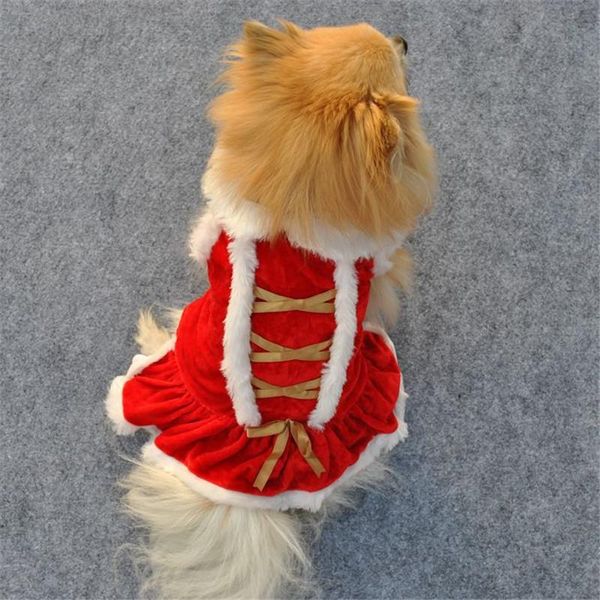dog apparel puppy pet red christmas dress clothes santa doggy costumes clothing warm winter autumn costume
dog apparel puppy pet red christmas dress clothes santa doggy costumes clothing warm winter autumn costume