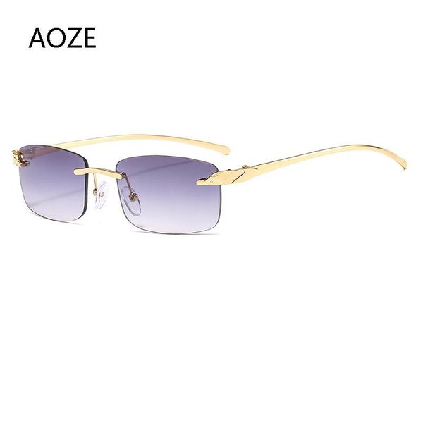 aoze 2020 vintage brand designer without hoop rectangle cheetah sunglasses feminine candy colors lens clear sunglasses, White;black
aoze 2020 vintage brand designer without hoop rectangle cheetah sunglasses feminine candy colors lens clear sunglasses, White;black