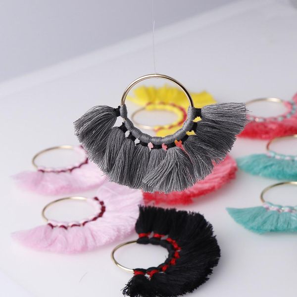 2pc 80mm mix color cotton thread tassel jewelry accessories diy earring accessories metal ring tassel making diy handmade h jllazp
2pc 80mm mix color cotton thread tassel jewelry accessories diy earring accessories metal ring tassel making diy handmade h jllazp