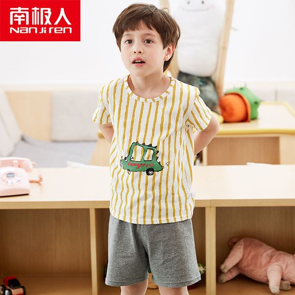 nanjiren pajamas sets summer children shorts sleep shirt set baby boys clothes striped pajama sets cotton children's pajamas 201104, Blue;red
nanjiren pajamas sets summer children shorts sleep shirt set baby boys clothes striped pajama sets cotton children's pajamas 201104, Blue;red