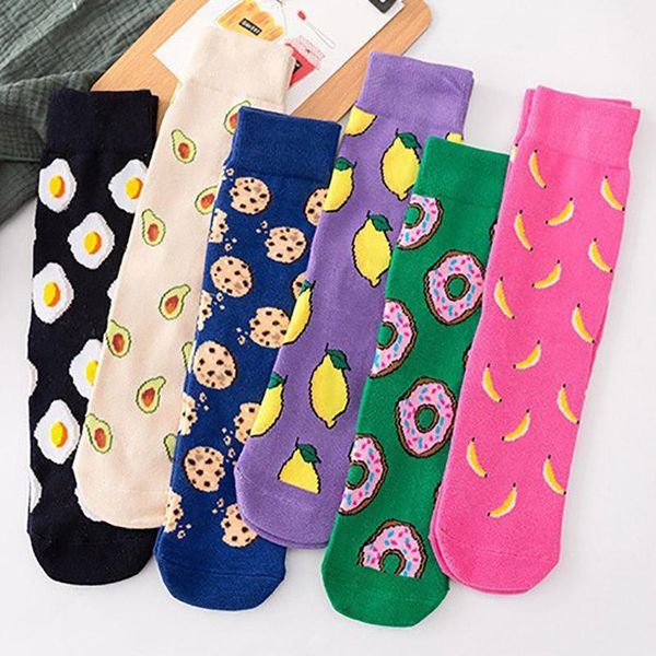 2020 funny cute cartoon scoks print fruit cotton long sock casual breathable colorful skateboard socks happy socks female1, Black;white
2020 funny cute cartoon scoks print fruit cotton long sock casual breathable colorful skateboard socks happy socks female1, Black;white