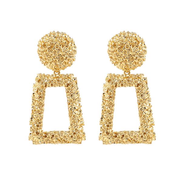 european and american exaggerated heavy work metal earrings simple geometric embossed floral earrings retro fashion personality earrings, Silver
european and american exaggerated heavy work metal earrings simple geometric embossed floral earrings retro fashion personality earrings, Silver