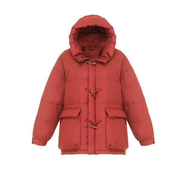 ailegogo new winter women bread hooded loose born button down coat 90% white duck down parkas thickness warm snow outwear q1215, Black
ailegogo new winter women bread hooded loose born button down coat 90% white duck down parkas thickness warm snow outwear q1215, Black
