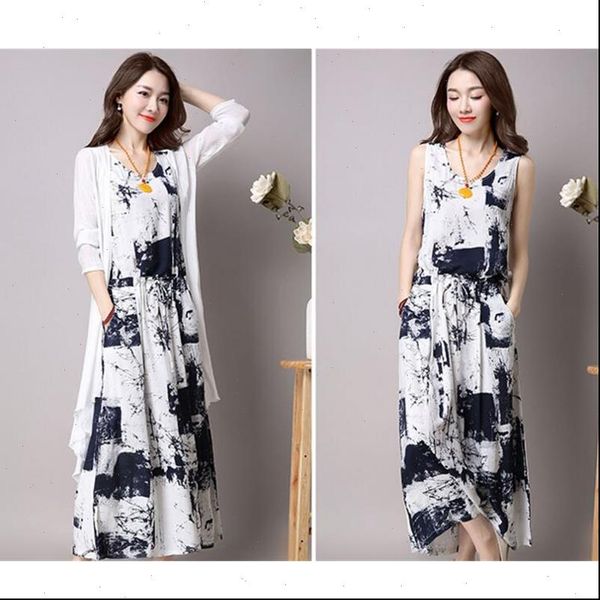 2021 spring autumn dress cardigan women sets printed maxi long dress cardigan two piece set printed set suit plus size 5xl, Gray
2021 spring autumn dress cardigan women sets printed maxi long dress cardigan two piece set printed set suit plus size 5xl, Gray