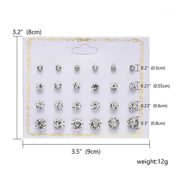 stud ear set cubic zirconia earrings for women 12 pair multiple size sparkling luxury femme jewelry girlfriend gift1, Golden;silver
stud ear set cubic zirconia earrings for women 12 pair multiple size sparkling luxury femme jewelry girlfriend gift1, Golden;silver
