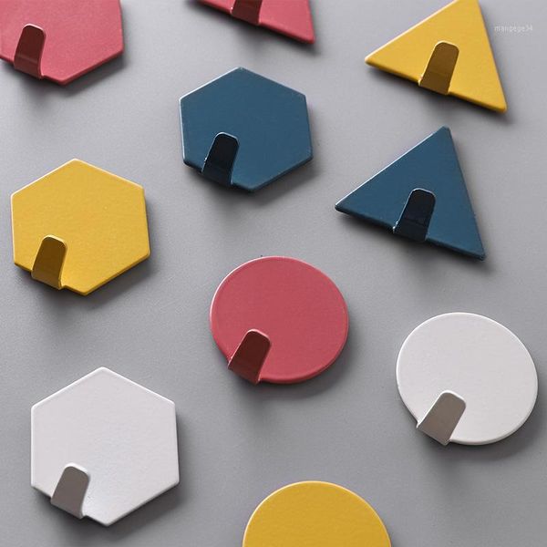 4pcs/lot wrought iron hook up for home deoration solid color key hook self-adhesive hooks geometric pattern combination1
4pcs/lot wrought iron hook up for home deoration solid color key hook self-adhesive hooks geometric pattern combination1