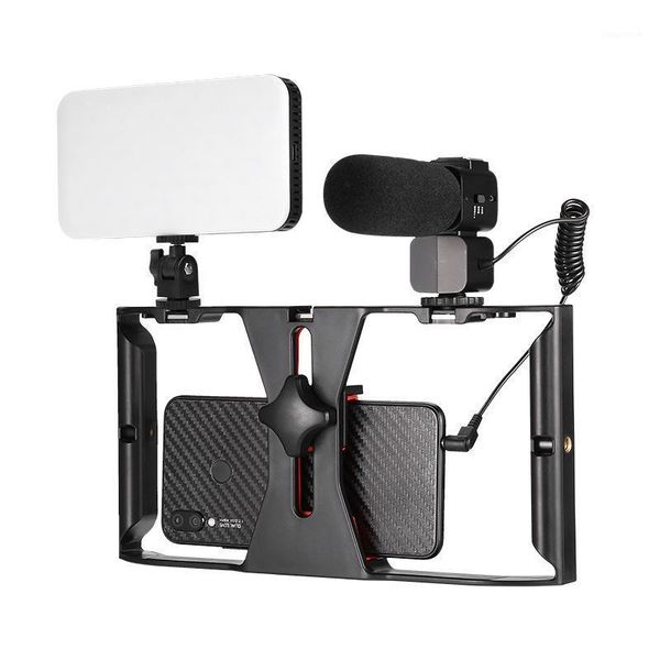 live streaming vlog led lamp light microphone youtube video handheld phone stabilizer for android smartphone accessories1
live streaming vlog led lamp light microphone youtube video handheld phone stabilizer for android smartphone accessories1