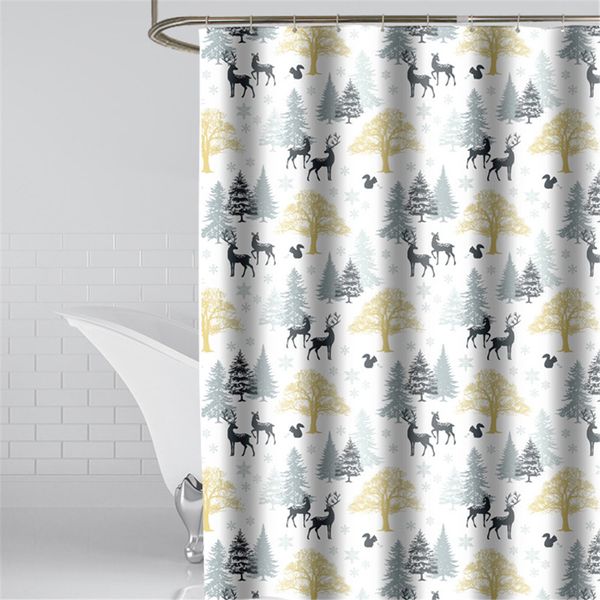 waterproof shower curtain set with 12 hooks forest elk deer bathroom curtains polyester fabric bath mildew proof for home decor
waterproof shower curtain set with 12 hooks forest elk deer bathroom curtains polyester fabric bath mildew proof for home decor
