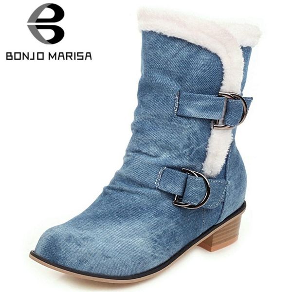 boots bonjomarisa arrival ladies winter cool denim warm fur ankle snow women 2021 med chunky heels shoes, Black
boots bonjomarisa arrival ladies winter cool denim warm fur ankle snow women 2021 med chunky heels shoes, Black