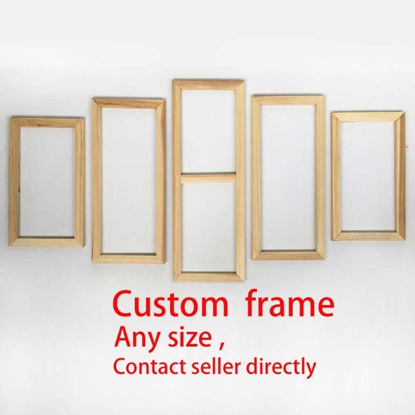 custom wood frame diy inner wooden frame framework for 5 panel unframed canvas oil painting painter gallery wall art prints
custom wood frame diy inner wooden frame framework for 5 panel unframed canvas oil painting painter gallery wall art prints