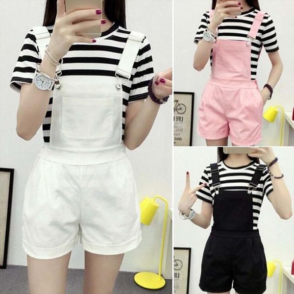 denim overalls women summer lovely jumpsuits spring denim jeans overalls shorts female pink white black overall jumpsuit drop shipping, Black;white
denim overalls women summer lovely jumpsuits spring denim jeans overalls shorts female pink white black overall jumpsuit drop shipping, Black;white