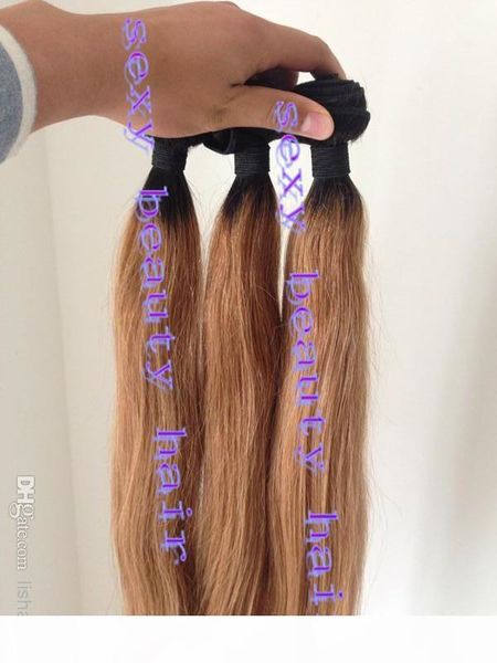 #1b 27 honey blonde dark root ombre human hair straight two tone hair weave extension virgin brazilian human hair weaving 3pcs lot, Black
#1b 27 honey blonde dark root ombre human hair straight two tone hair weave extension virgin brazilian human hair weaving 3pcs lot, Black
