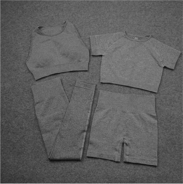 yoga outfits 4pcs women seamless sets short+pants+bra+t-shirt fitness sports suits clothes breathable female running leggings set ds44, White;red
yoga outfits 4pcs women seamless sets short+pants+bra+t-shirt fitness sports suits clothes breathable female running leggings set ds44, White;red