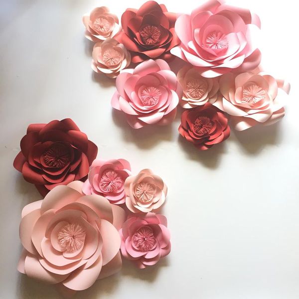 13pcs giant paper flowers showcase wedding backdrops props baby room decor flores artificiais para decora o mix xs, s, m, l
13pcs giant paper flowers showcase wedding backdrops props baby room decor flores artificiais para decora o mix xs, s, m, l