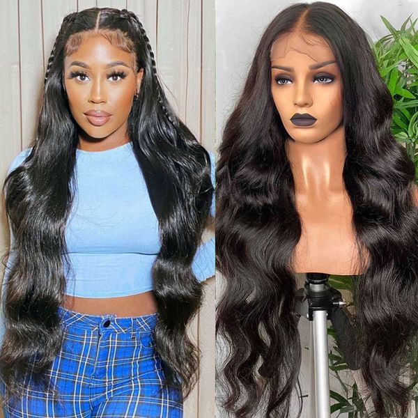 lx brand 13x6 hd lace frontal wig transparent body wave lace front wig raw wavy human hair lace front wigs pre plucked 4x4 closure wigfactor, Black
lx brand 13x6 hd lace frontal wig transparent body wave lace front wig raw wavy human hair lace front wigs pre plucked 4x4 closure wigfactor, Black