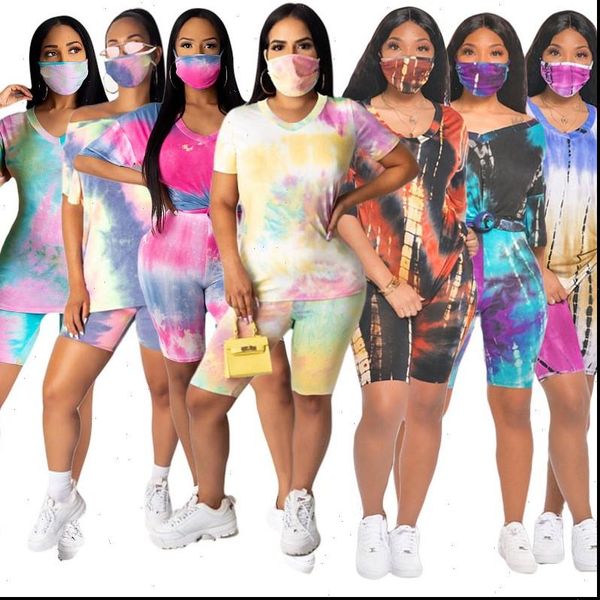 2021 women two pieces sets summer tracksuits tie dye print jogger shorts suit sporty fitness outfit gl5403, Gray
2021 women two pieces sets summer tracksuits tie dye print jogger shorts suit sporty fitness outfit gl5403, Gray