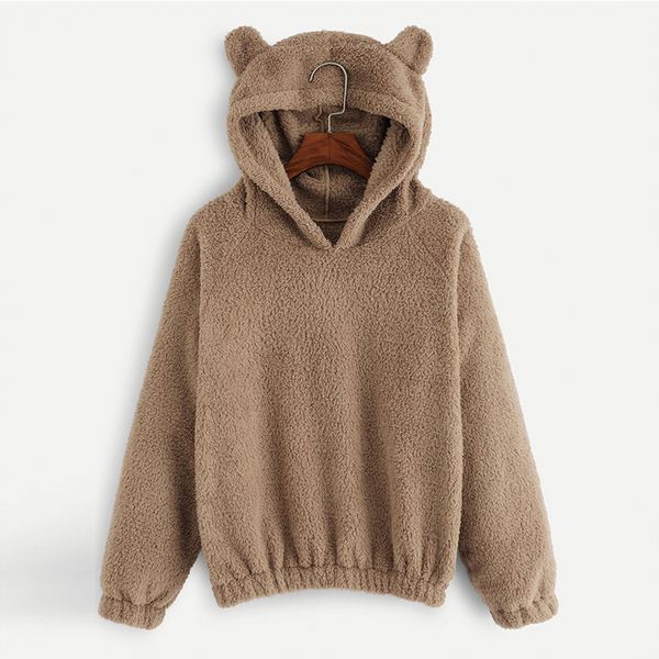 qrwr 2020 autumn winter women sweatshirt lovely bear ears solid color fleece hoodies casual kawaii plush warm sweatshirt women lj201102, Black
qrwr 2020 autumn winter women sweatshirt lovely bear ears solid color fleece hoodies casual kawaii plush warm sweatshirt women lj201102, Black