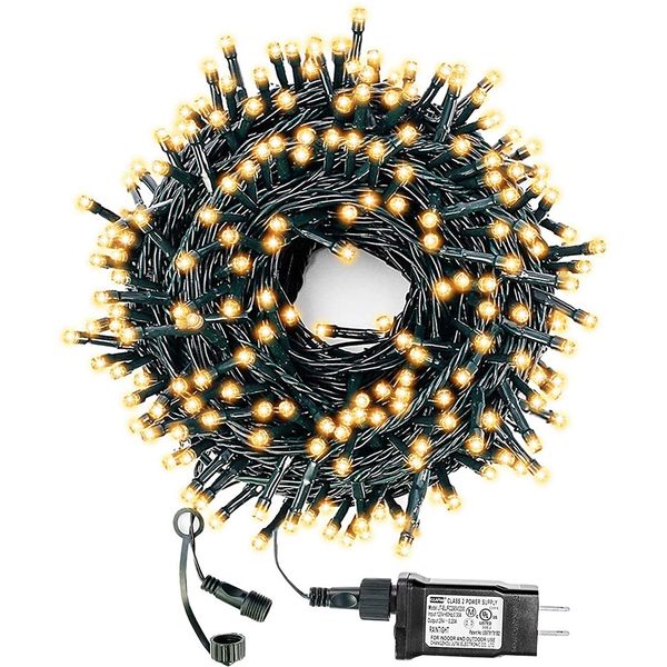 33ft 100 leds string lights, wire waterproof fairy lights 8 modes 24v ul certified plug in xmas lights for home, garden, wedding, party
33ft 100 leds string lights, wire waterproof fairy lights 8 modes 24v ul certified plug in xmas lights for home, garden, wedding, party