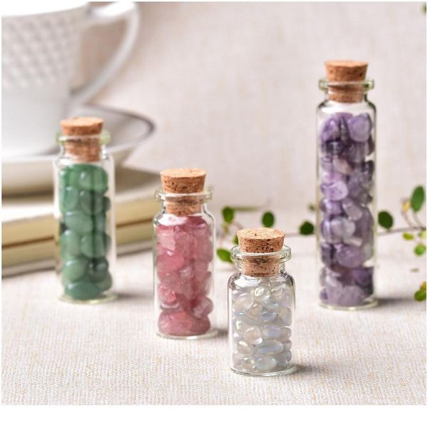1pc natural crystal glass wishing bottle home decor healing stone natural polished stones lucky drifting bottle birthd jllqgl, Black
1pc natural crystal glass wishing bottle home decor healing stone natural polished stones lucky drifting bottle birthd jllqgl, Black