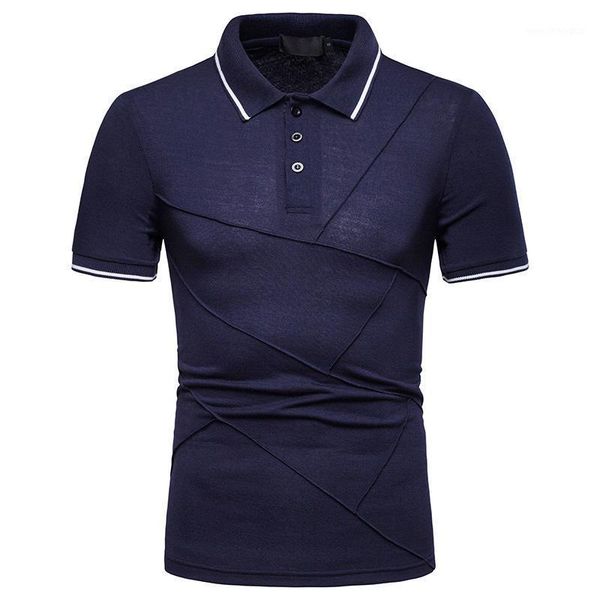 men's casual shirts men's shirt summer fashion stitching rest short-sleeved ruffled lapel bottoming p0411, White;black
men's casual shirts men's shirt summer fashion stitching rest short-sleeved ruffled lapel bottoming p0411, White;black
