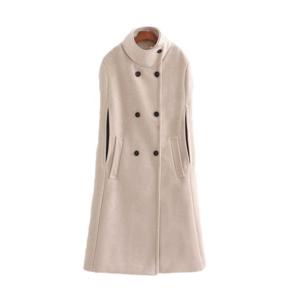 casual puwd woman loose sleeveless wool coat autumn-winter elegant ladies thick outerwear feminine soft oversized jackets, Black
casual puwd woman loose sleeveless wool coat autumn-winter elegant ladies thick outerwear feminine soft oversized jackets, Black