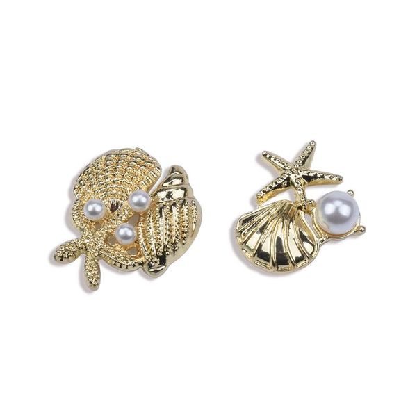 stud trendy conch shell starfish pearl earring sweet girl's delicate earrings bohemian style simple jewelry female sea brincos, Golden;silver
stud trendy conch shell starfish pearl earring sweet girl's delicate earrings bohemian style simple jewelry female sea brincos, Golden;silver