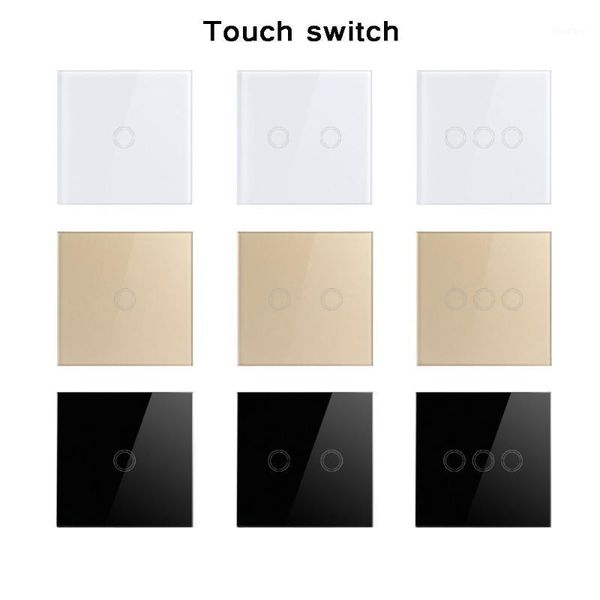 eu/uk standard wall switch, light touch switch 2 gang 1 way ac110v 220v wall touch switch1
eu/uk standard wall switch, light touch switch 2 gang 1 way ac110v 220v wall touch switch1