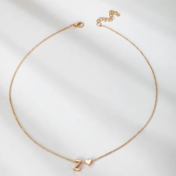 brling new 2020 fashion ins vintage chain pendant choker couple letter z love golden heart necklace for women girls gifts party, Golden;silver
brling new 2020 fashion ins vintage chain pendant choker couple letter z love golden heart necklace for women girls gifts party, Golden;silver