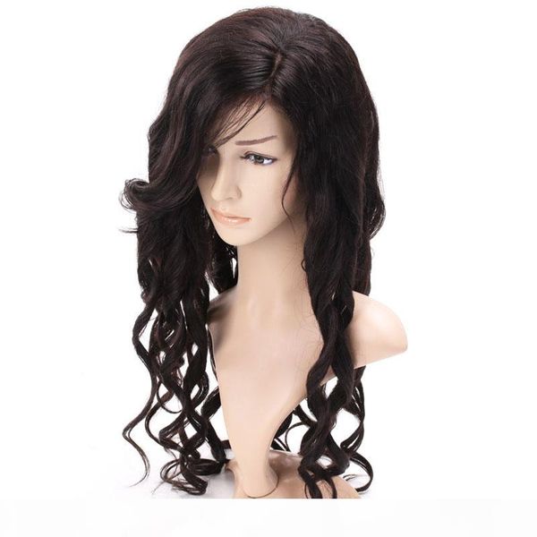 full lace human hair wigs dark brown 2# brazilian virgin hair wigs for black women big wave wigs, Black;brown 
full lace human hair wigs dark brown 2# brazilian virgin hair wigs for black women big wave wigs, Black;brown