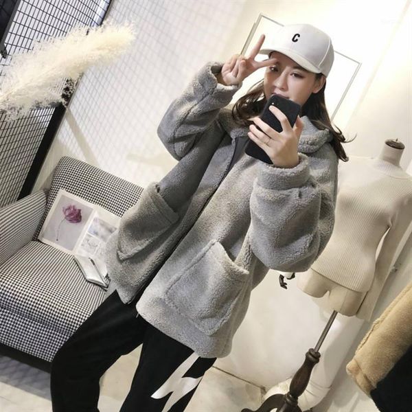 2020 autumn winter faux lamb fur pocket full fashion jacketwomen casual looae thick warm fur pink coats elegant trench wholesale1, Black
2020 autumn winter faux lamb fur pocket full fashion jacketwomen casual looae thick warm fur pink coats elegant trench wholesale1, Black