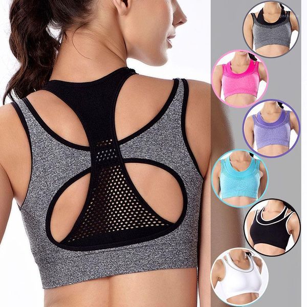 women absorb sweat quick drying professional sports bra fitness padded stretch workout gym vest running wireless underwear1, White;black
women absorb sweat quick drying professional sports bra fitness padded stretch workout gym vest running wireless underwear1, White;black