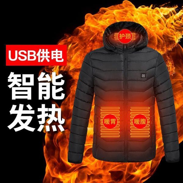 men's down & parkas boutique male and female usb heating long-sleeved electric clothing hooded eiderdown cotton fever take nine area1, Black
men's down & parkas boutique male and female usb heating long-sleeved electric clothing hooded eiderdown cotton fever take nine area1, Black