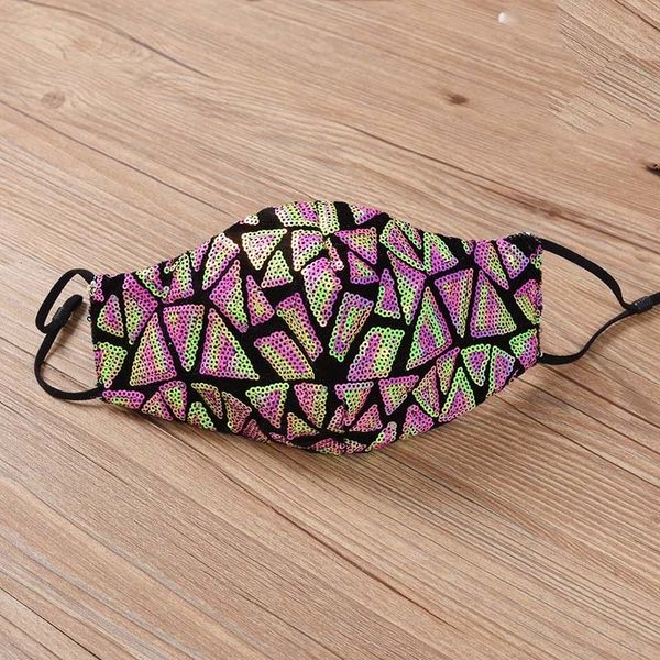 ukvotu sequined masks bling nightclub party anti-dust outdoor adjustable mouth reuse face mask for women 7 n 
ukvotu sequined masks bling nightclub party anti-dust outdoor adjustable mouth reuse face mask for women 7 n