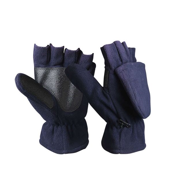 rocking fleece gloves half suede antiskid warm thickened winter men women skiing, cycling and outdoor sports, Blue;gray
rocking fleece gloves half suede antiskid warm thickened winter men women skiing, cycling and outdoor sports, Blue;gray