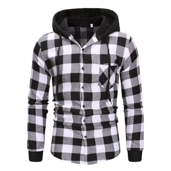 vetement femme 2020 hoodies tracksuit men autumn casual plaid shirts long sleeve pullover shirt hooded blouse sportswear#y10, Black
vetement femme 2020 hoodies tracksuit men autumn casual plaid shirts long sleeve pullover shirt hooded blouse sportswear#y10, Black
