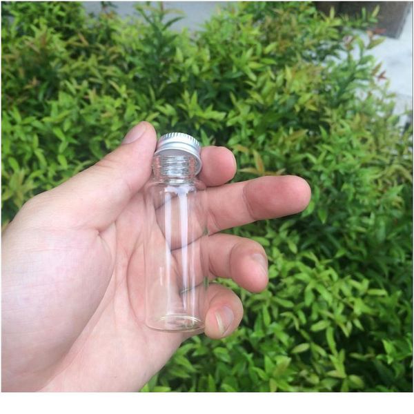 27*70*14mm 25ml mini glass bottles with aluminum cover empty small wishing bottle glass vials jars jllkcz
27*70*14mm 25ml mini glass bottles with aluminum cover empty small wishing bottle glass vials jars jllkcz