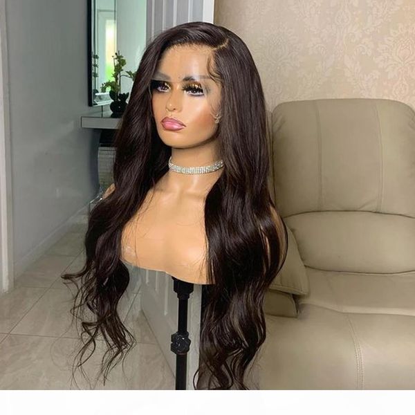 darkest brown wavy indian human hair lace front wigs for women 360 lace frontal 180 density human hair wigs full lace wig 13x6, Black
darkest brown wavy indian human hair lace front wigs for women 360 lace frontal 180 density human hair wigs full lace wig 13x6, Black