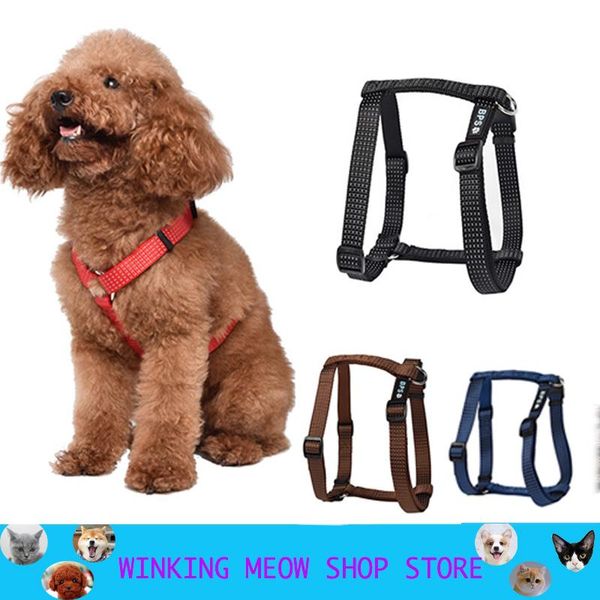 dog collars & leashes nylon pet harness no pull adjustable leash vest classic running strap belt for small and medium feflective stripe tedd
dog collars & leashes nylon pet harness no pull adjustable leash vest classic running strap belt for small and medium feflective stripe tedd