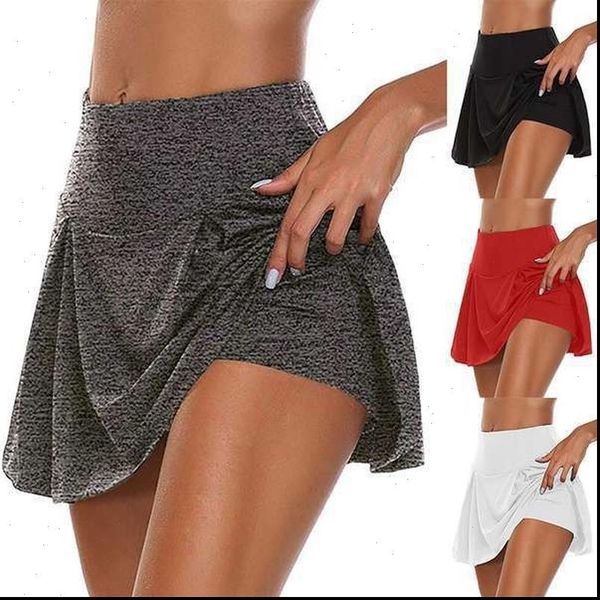 2020 womens casual solid double sport shorts skirts quick drying leggings short hakama mini skirt, Black
2020 womens casual solid double sport shorts skirts quick drying leggings short hakama mini skirt, Black
