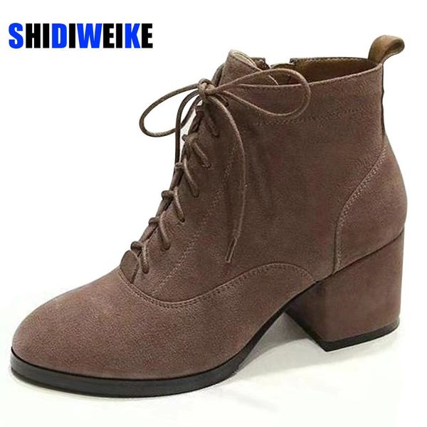 boots autumn winter 2021 europe contracted leisure short fashion female british style thick with women's shoes ab793, Black
boots autumn winter 2021 europe contracted leisure short fashion female british style thick with women's shoes ab793, Black