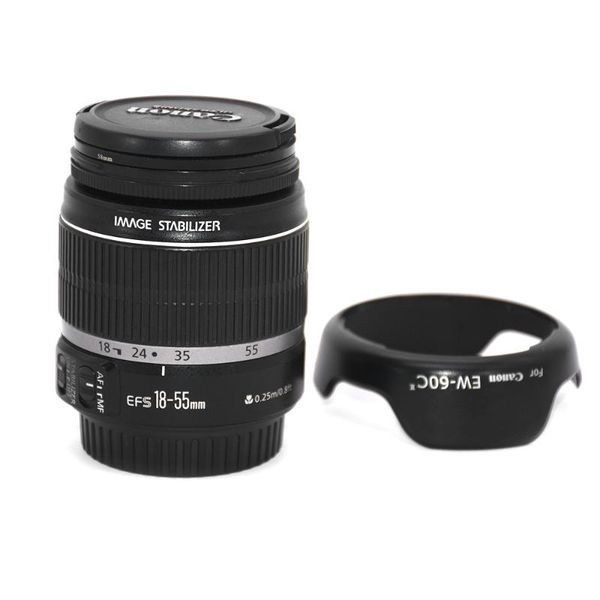 used canon ef-s 18-55mm f/3.5-5.6 is camera lens slr camera lens