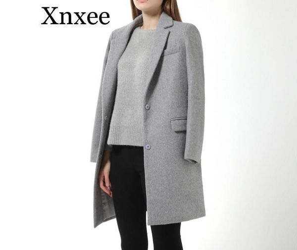 xnxee womens wool coats european style autumn winter jackets slim woolen cardigan gray jacket elegant blend1, Black
xnxee womens wool coats european style autumn winter jackets slim woolen cardigan gray jacket elegant blend1, Black