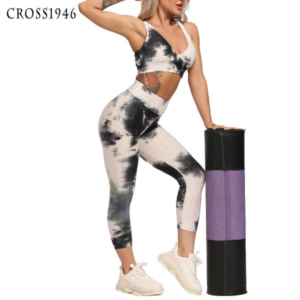 women vital seamless yoga sets fitness clothing high waist gym capri leggings+push up sports bra running sportswear tracksuit c0122, Black;white
women vital seamless yoga sets fitness clothing high waist gym capri leggings+push up sports bra running sportswear tracksuit c0122, Black;white